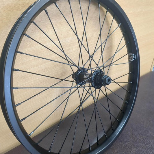 BSD BMX Parts Black BSD Swerve X Aero Pro Front Wheel