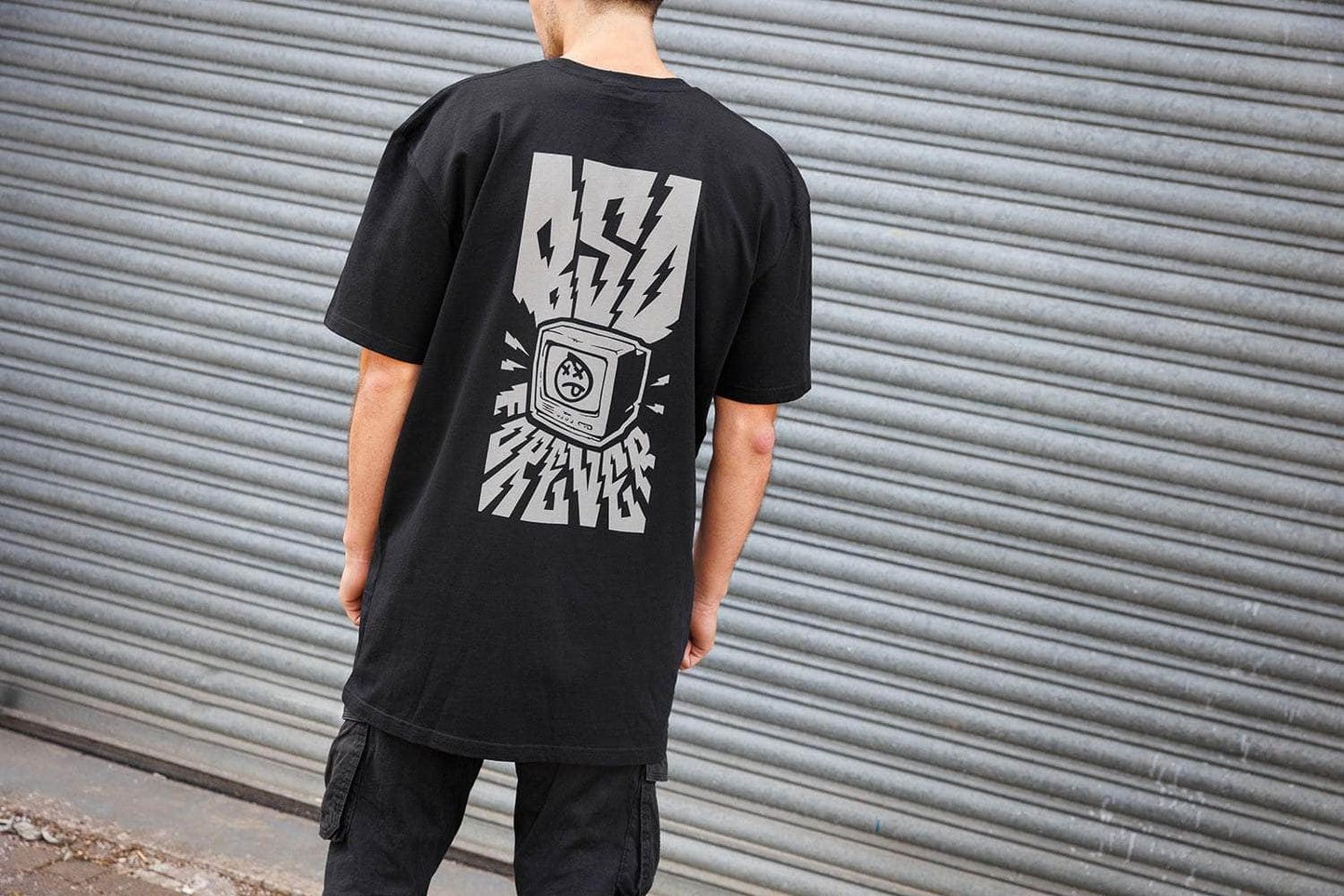 BSD Clothing & Shoes BSD Switched On Tee Black