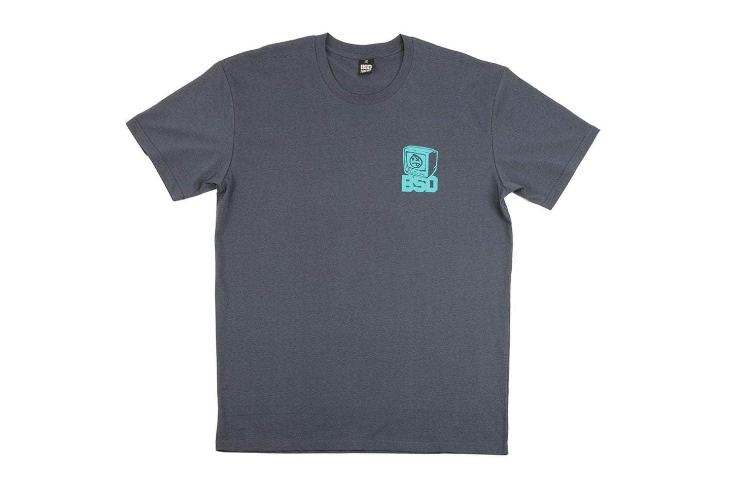 BSD Clothing & Shoes BSD Switched On Tee Petrol Blue