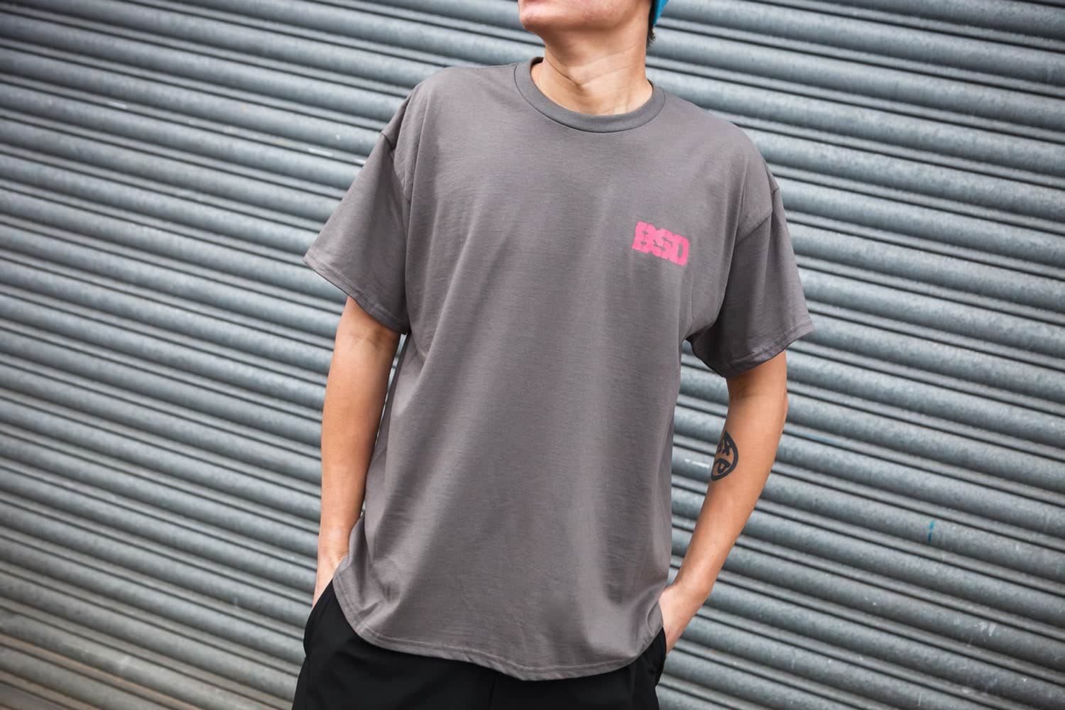 BSD Clothing & Shoes BSD Tuned Out T-shirt Dark Grey