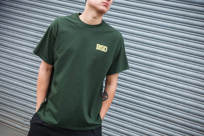 BSD Clothing & Shoes BSD Tuned Out T-shirt Forest Green