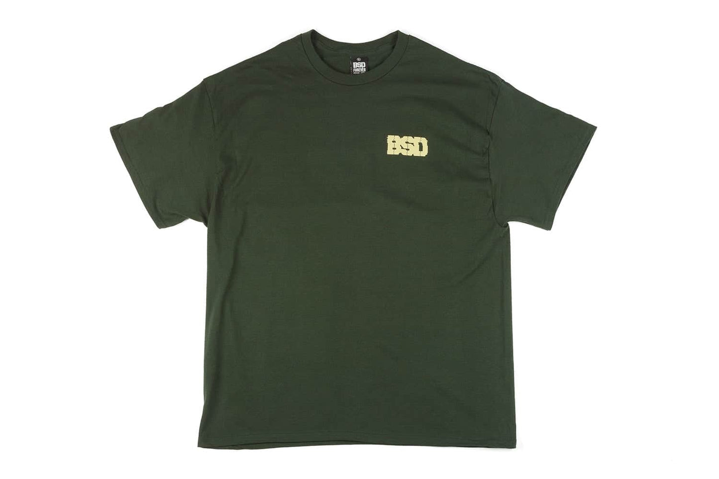 BSD Clothing & Shoes BSD Tuned Out T-shirt Forest Green
