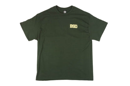 BSD Clothing & Shoes BSD Tuned Out T-shirt Forest Green