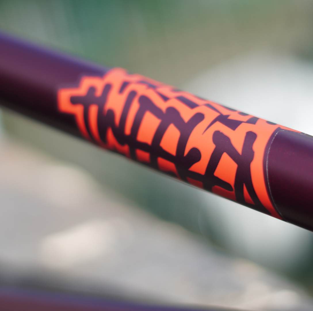 BSD BMX Parts BSD Tweeker Antonio Smallwood Frame Cherry Coloured Funk