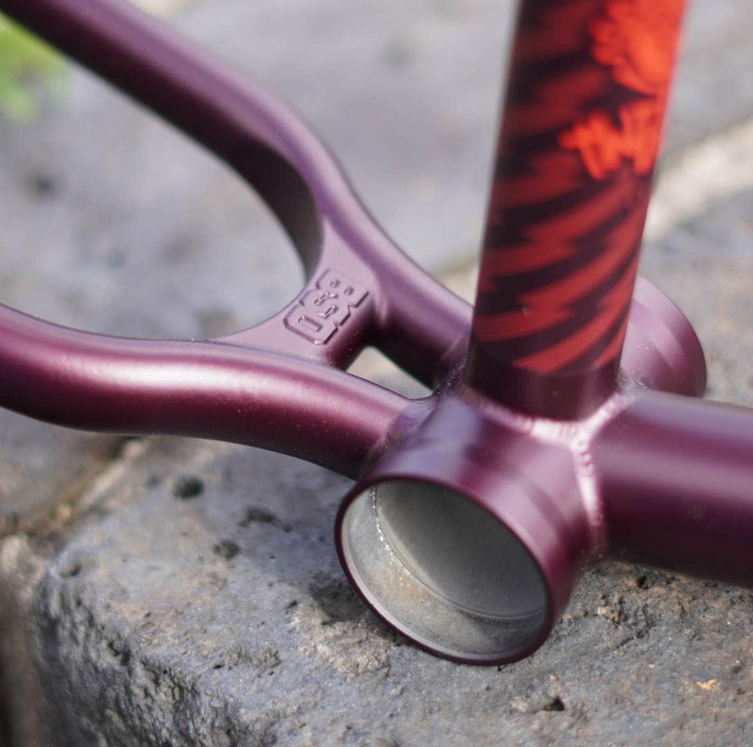BSD BMX Parts BSD Tweeker Antonio Smallwood Frame Cherry Coloured Funk