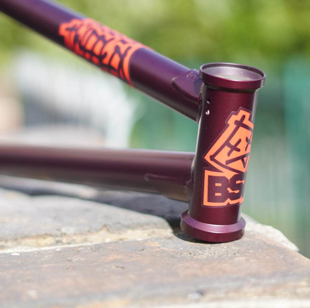 BSD BMX Parts BSD Tweeker Antonio Smallwood Frame Cherry Coloured Funk