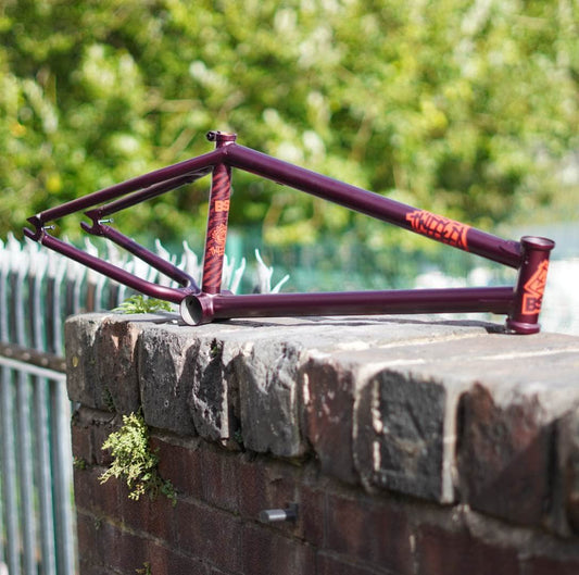 BSD BMX Parts BSD Tweeker Antonio Smallwood Frame Cherry Coloured Funk