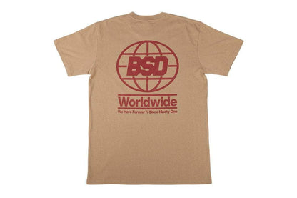 BSD Clothing & Shoes Khaki / Small BSD We Here Forever T-shirt