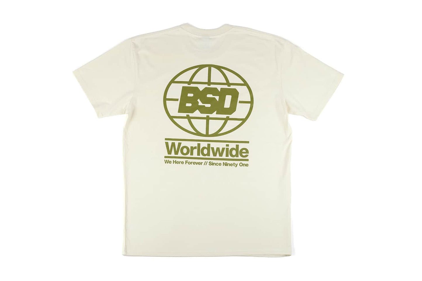 BSD Clothing & Shoes BSD We Here Forever T-shirt Natural