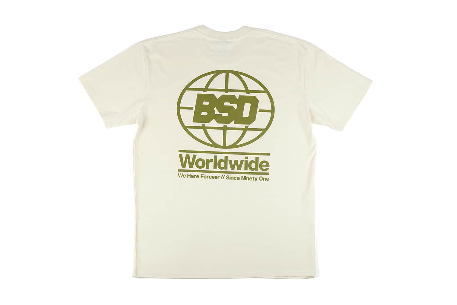 BSD Clothing & Shoes BSD We Here Forever T-shirt Natural