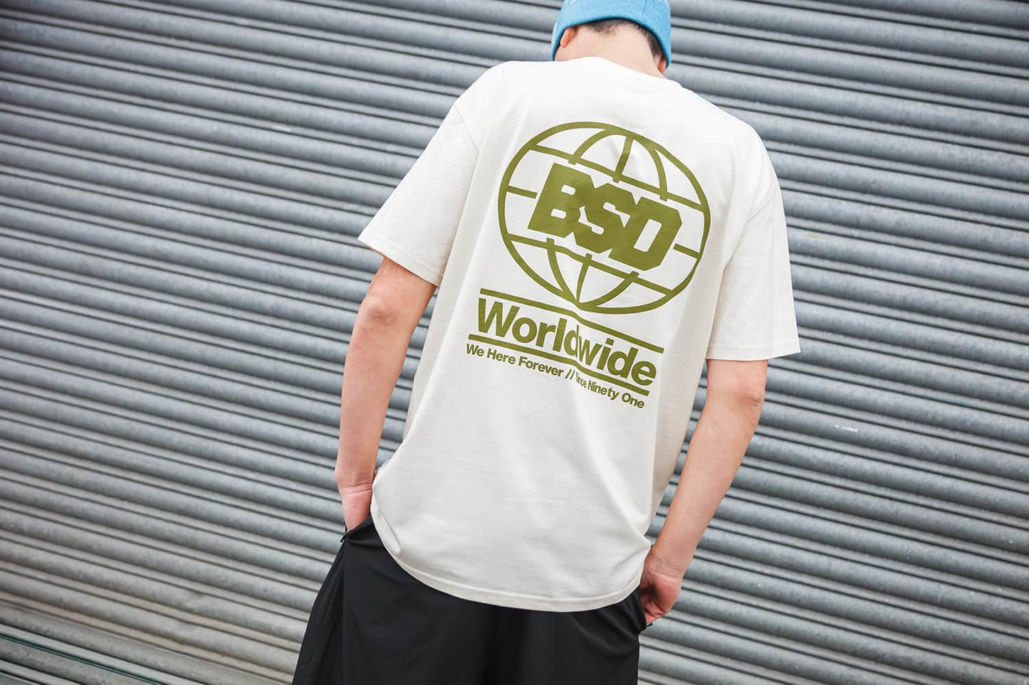 BSD Clothing & Shoes BSD We Here Forever T-shirt Natural