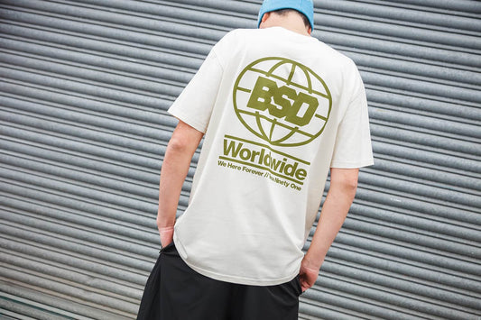 BSD Clothing & Shoes BSD We Here Forever T-shirt Natural