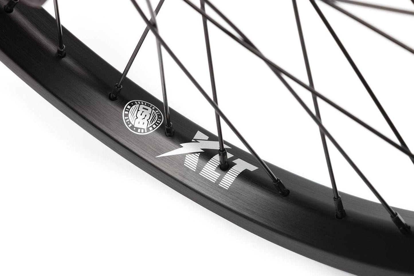 BSD BMX Parts Black BSD XLT Swerve Front Wheel