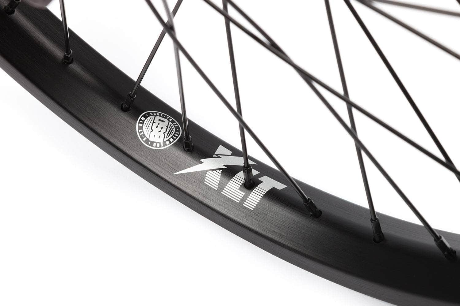 BSD BMX Parts Black BSD XLT Swerve Front Wheel
