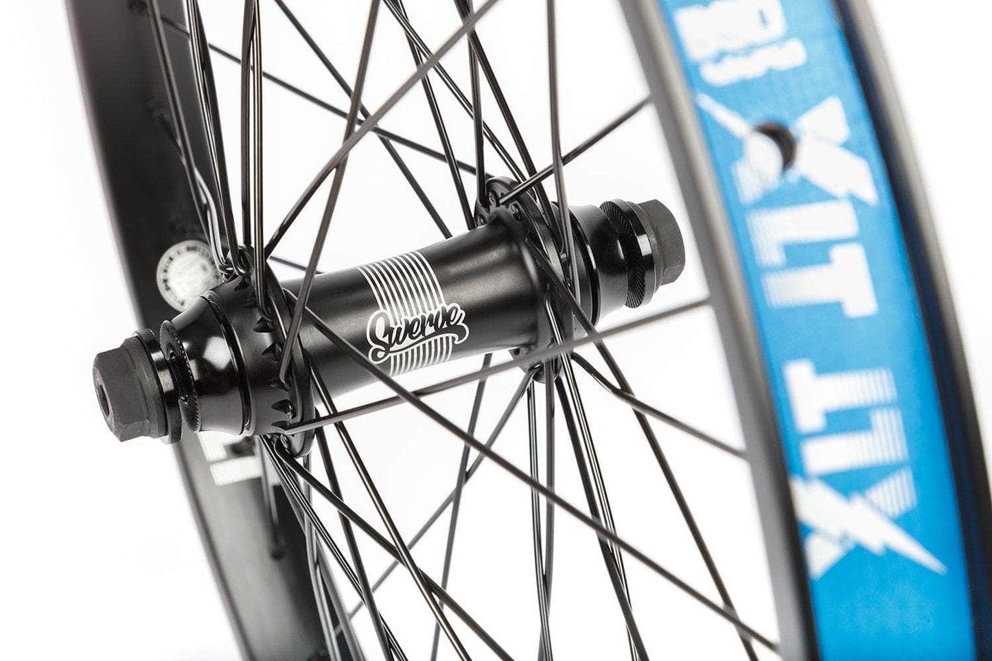 BSD BMX Parts Black BSD XLT Swerve Front Wheel