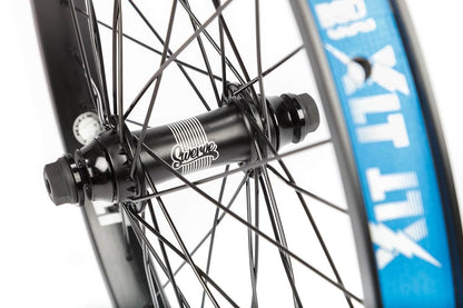 BSD BMX Parts Black BSD XLT Swerve Front Wheel