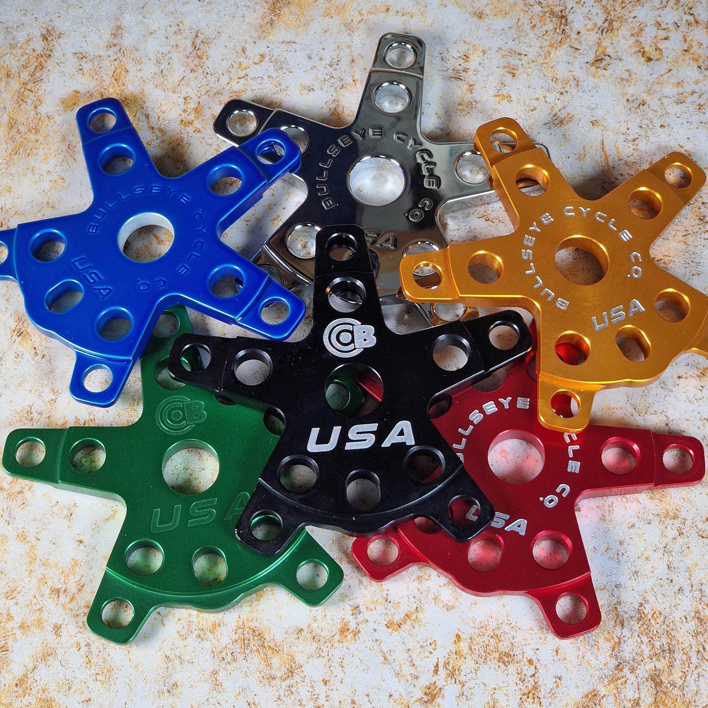 Bullseye Old School BMX Bullseye Elite 5 Arm Spider