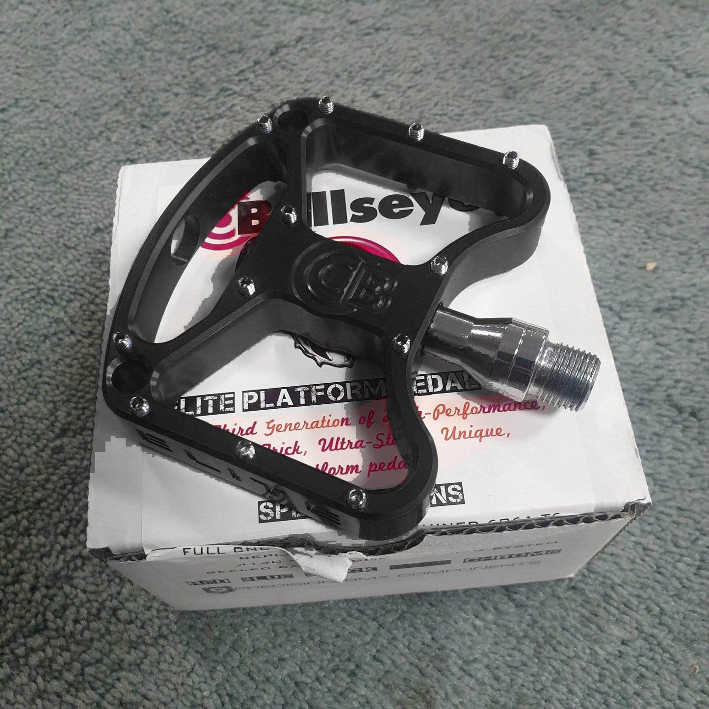 Bullseye Old School BMX Bullseye Elite Pro CNC Sealed Pedal