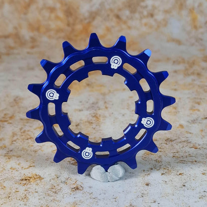 Bullseye BMX Racing Blue Bullseye Speed Drive Alloy Cassette Cog HG Fitment