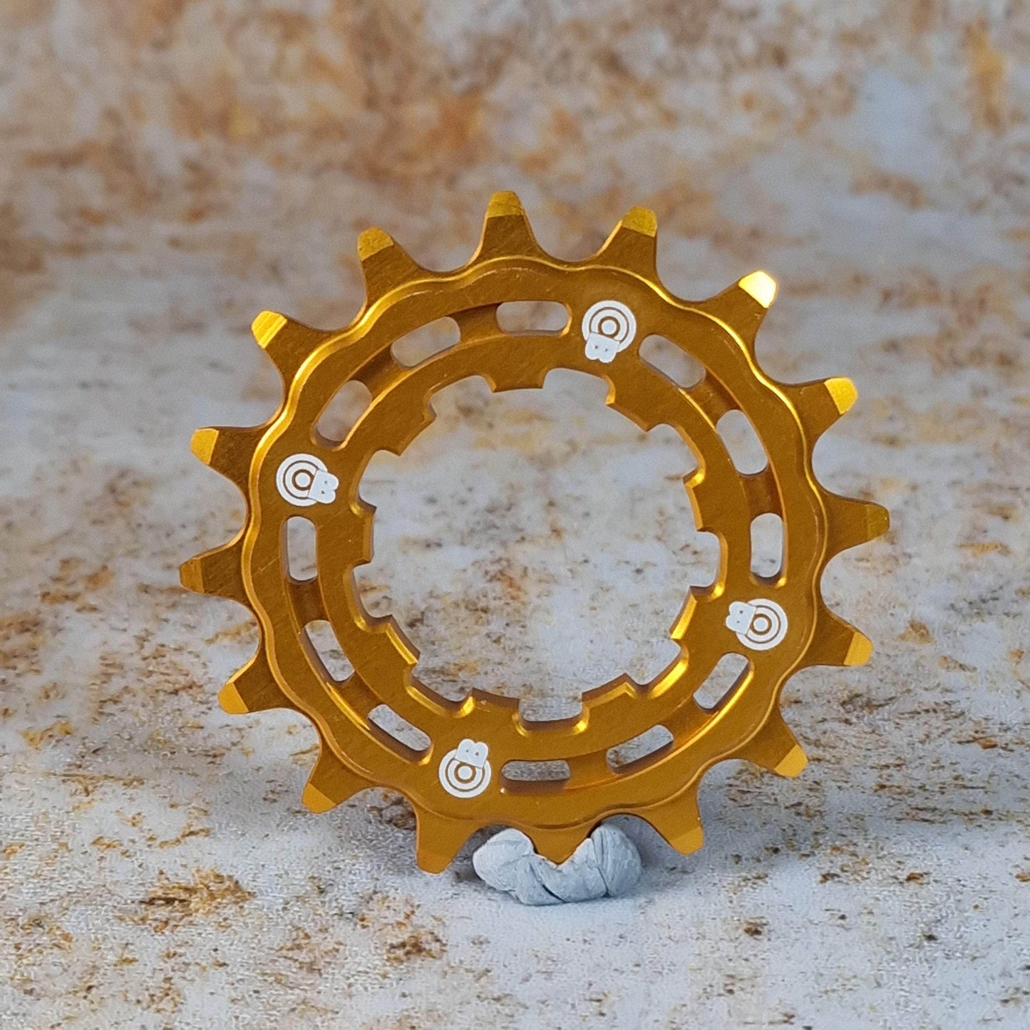 Bullseye BMX Racing Gold Bullseye Speed Drive Alloy Cassette Cog HG Fitment