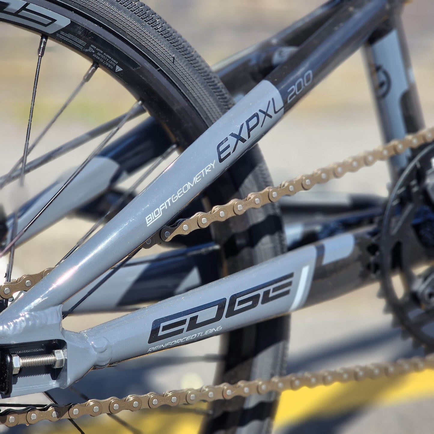 Chase BMX Racing Bikes Black / Grey / Expert XL Chase 2025 Edge Expert XL Race Bike Black / Grey
