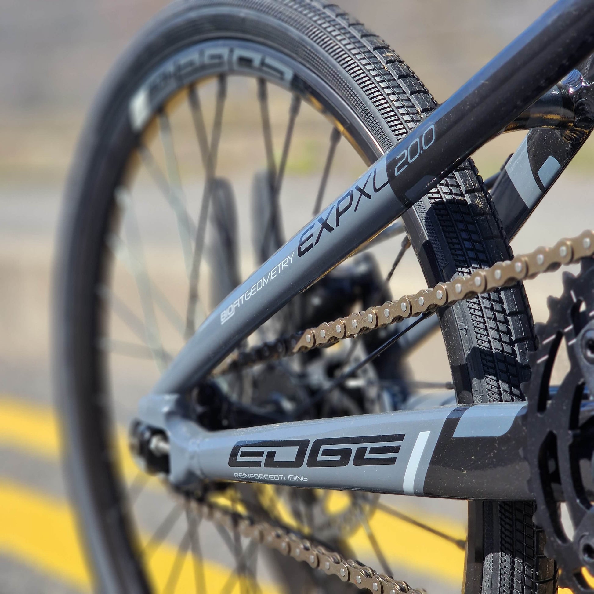 Chase BMX Racing Bikes Black / Grey / Expert XL Chase 2025 Edge Expert XL Race Bike Black / Grey