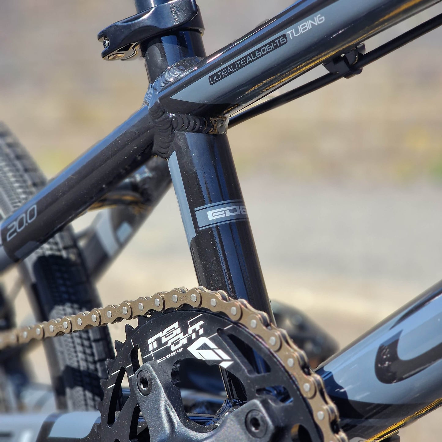 Chase BMX Racing Bikes Black / Grey / Expert XL Chase 2025 Edge Expert XL Race Bike Black / Grey
