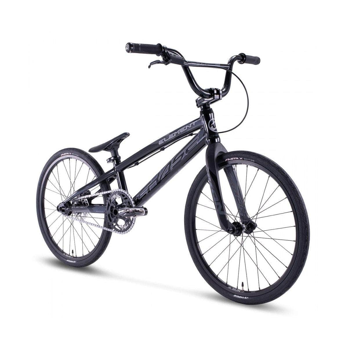 Chase BMX Racing Black / Grey Chase 2025 Element Expert Race Bike Black / Grey