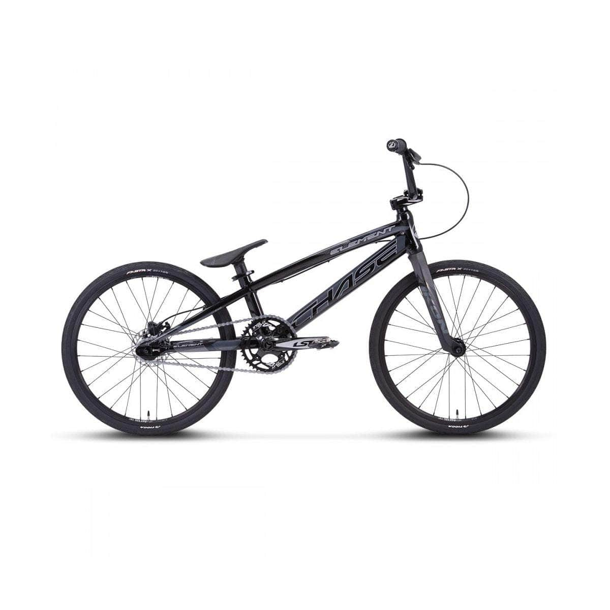 Chase BMX Racing Black / Grey Chase 2025 Element Expert Race Bike Black / Grey