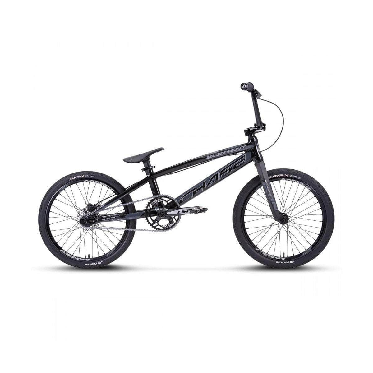 Chase BMX Racing Black / Grey Chase 2025 Element Pro Race Bike Black / Grey