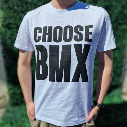 Alans BMX Clothing & Shoes Choose BMX T-shirt White