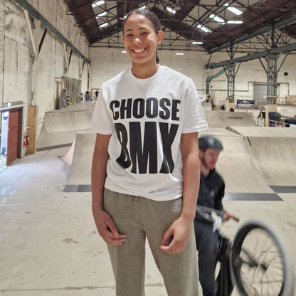 Alans BMX Clothing & Shoes Choose BMX T-shirt White