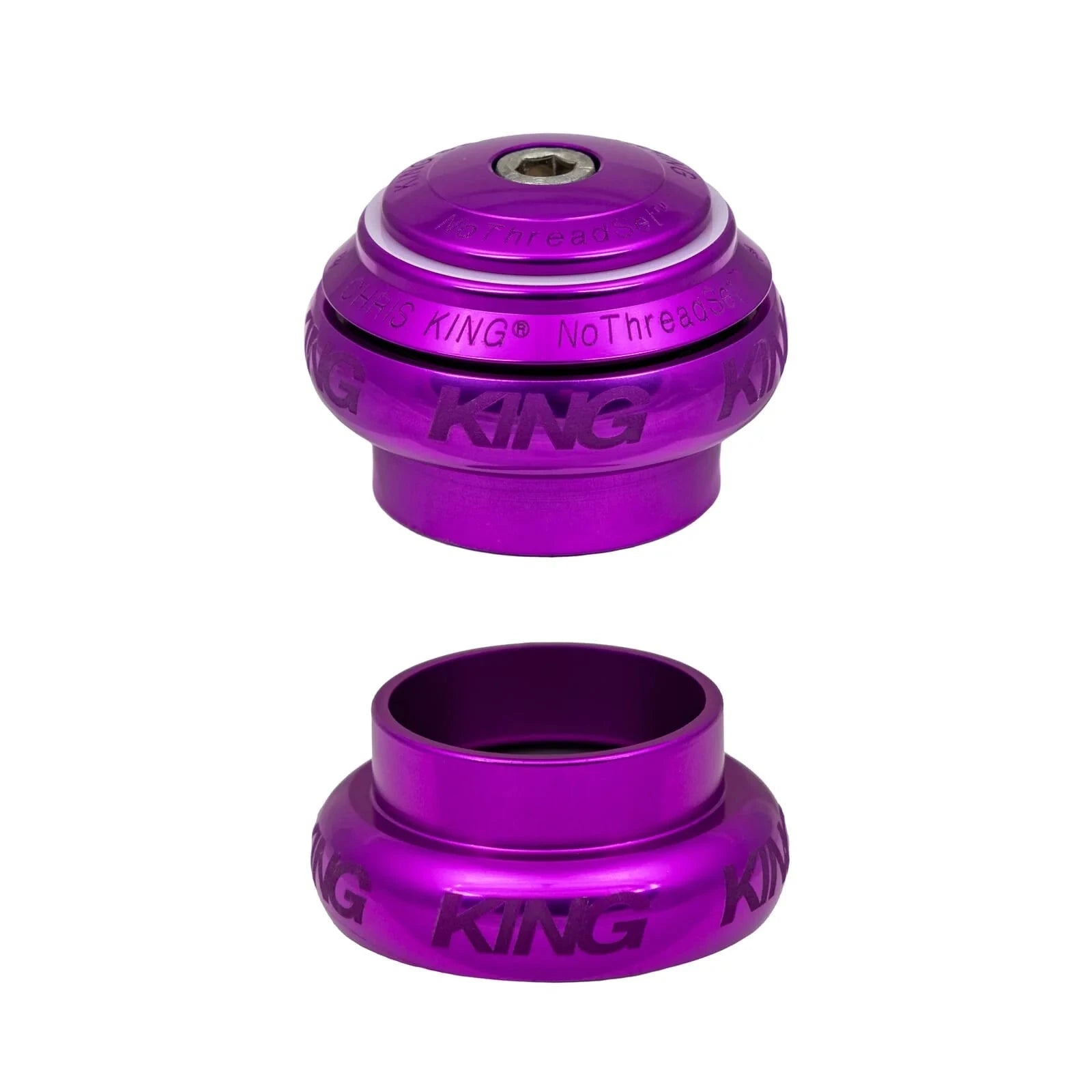 Chris King BMX Parts 1" / 3D Violet - Sotto Voce Chris King NoThreadSet Headset