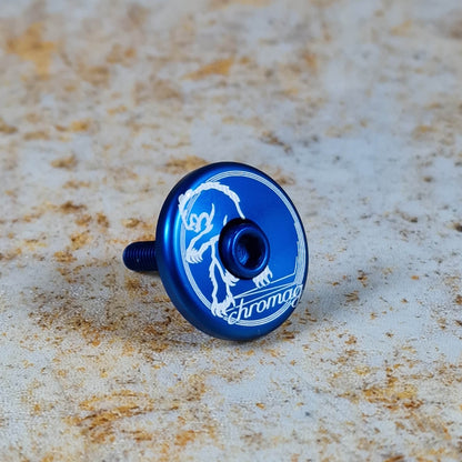 Chromag Bikes Bikes Blue Chromag Anodized Top Cap