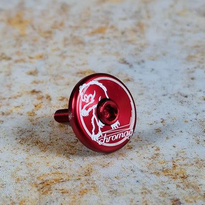 Chromag Bikes Bikes Red Chromag Anodized Top Cap