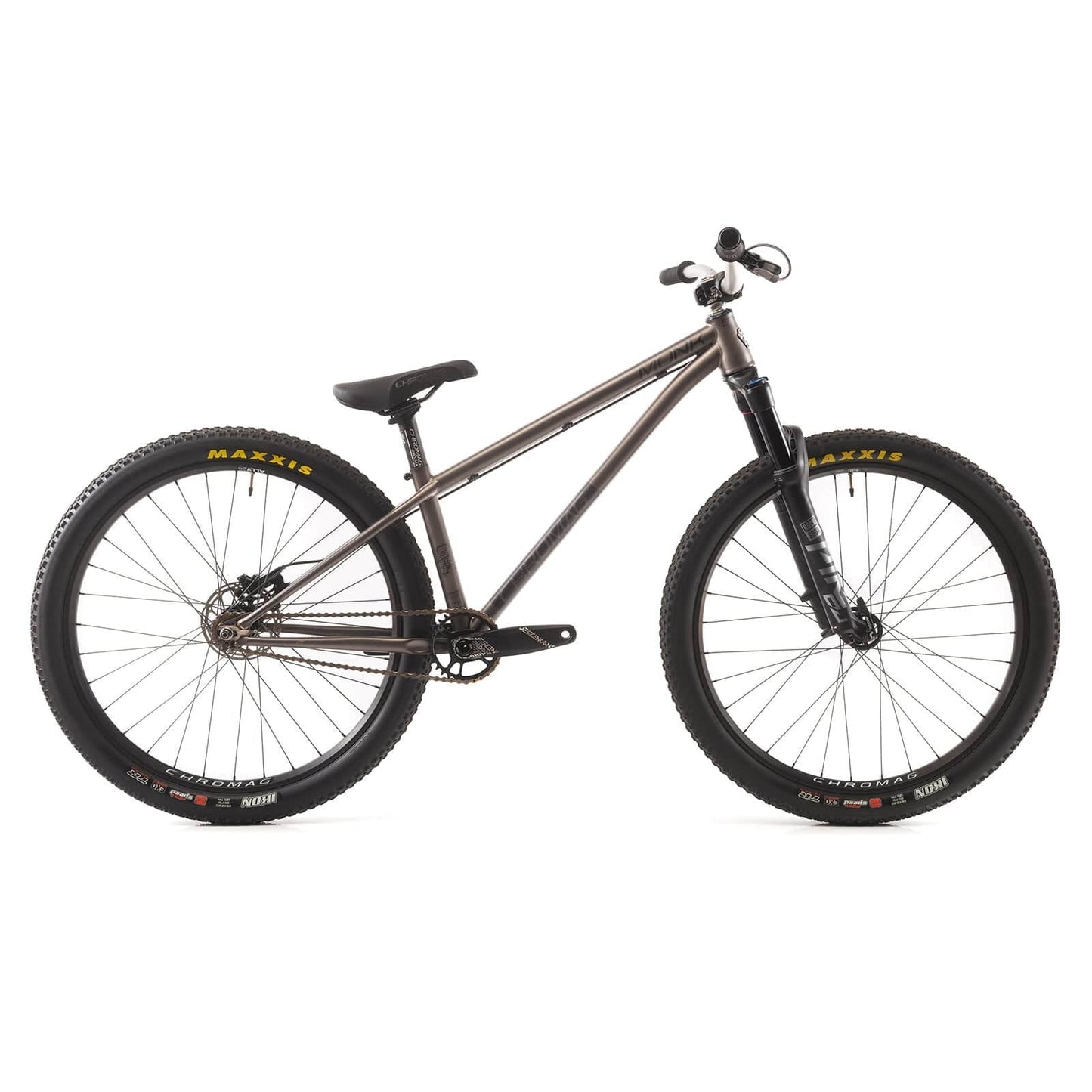 Chromag Bikes Bikes Raw Smoke / Short Chromag Monk Complete Dirt Jump Bike