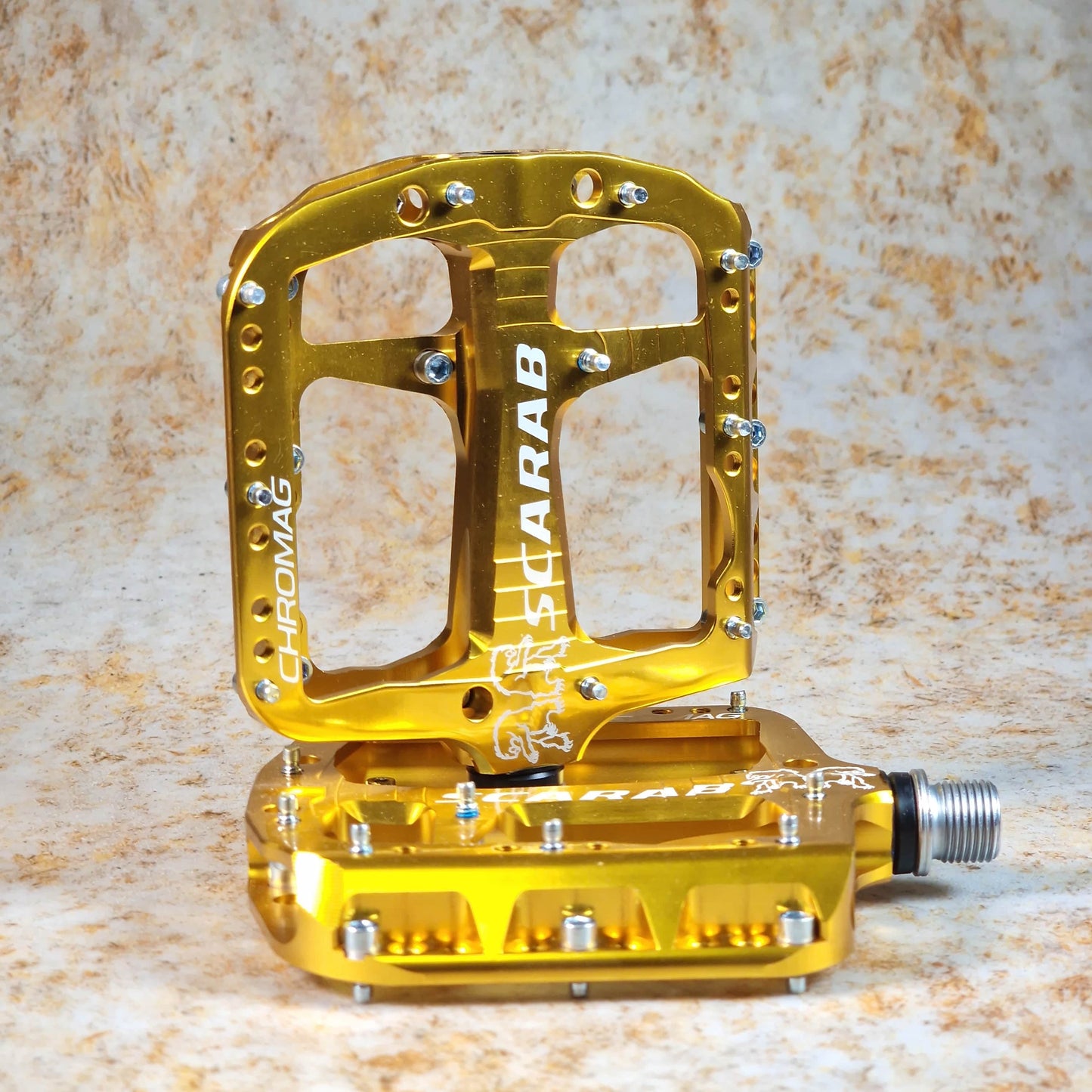 Chromag Bikes Bikes Gold Chromag Scarab Pedals