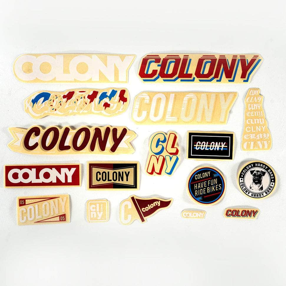Colony BMX Parts Colony 23 Sticker Pack