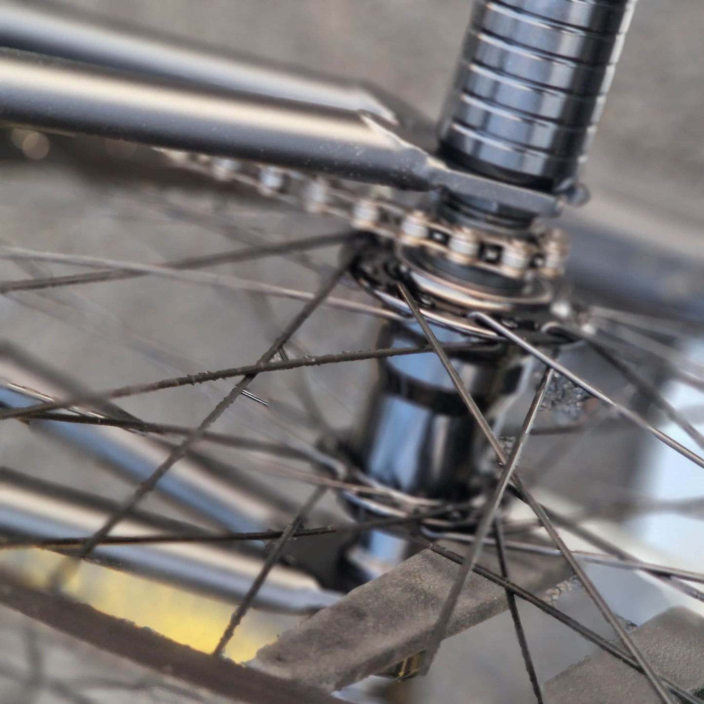 Colony BMX Flatland Black / 18.9 Colony Apprentice 18.9" TT Flatland Bike Black