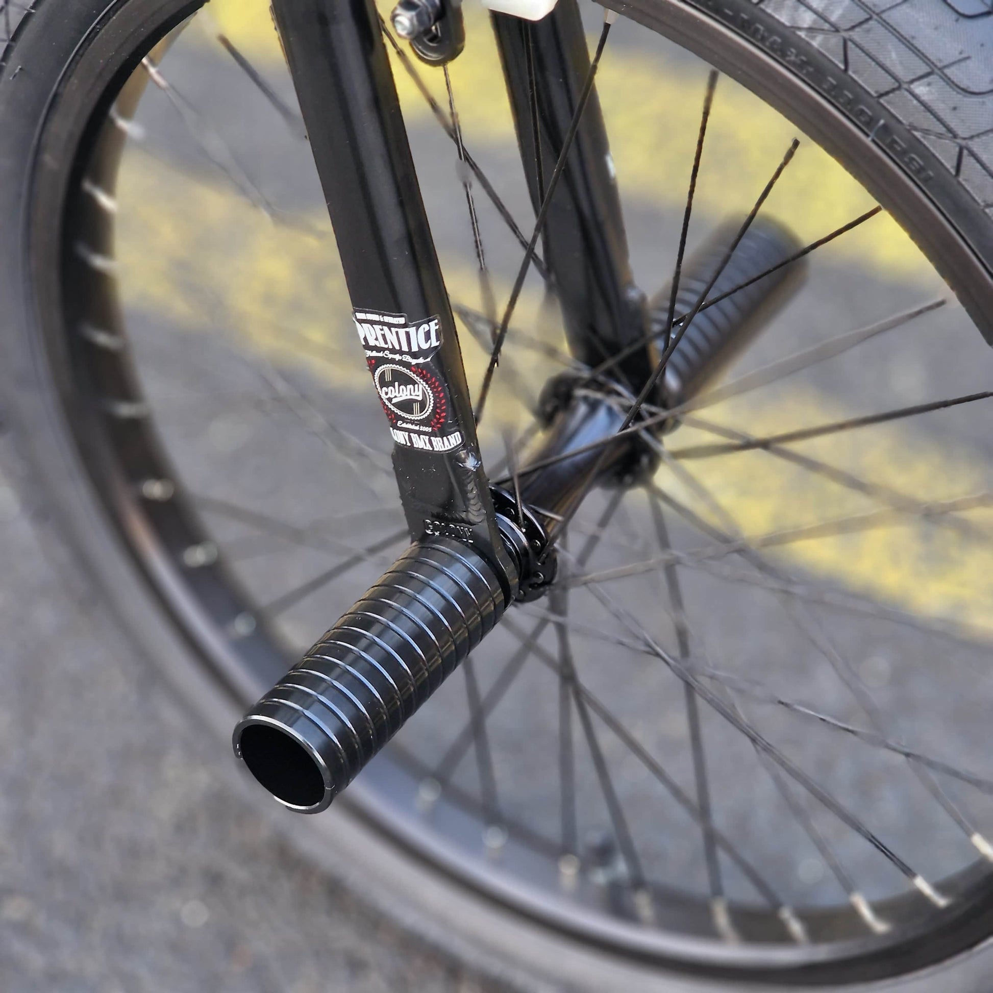 Colony BMX Flatland Black / 18.9 Colony Apprentice 18.9" TT Flatland Bike Black