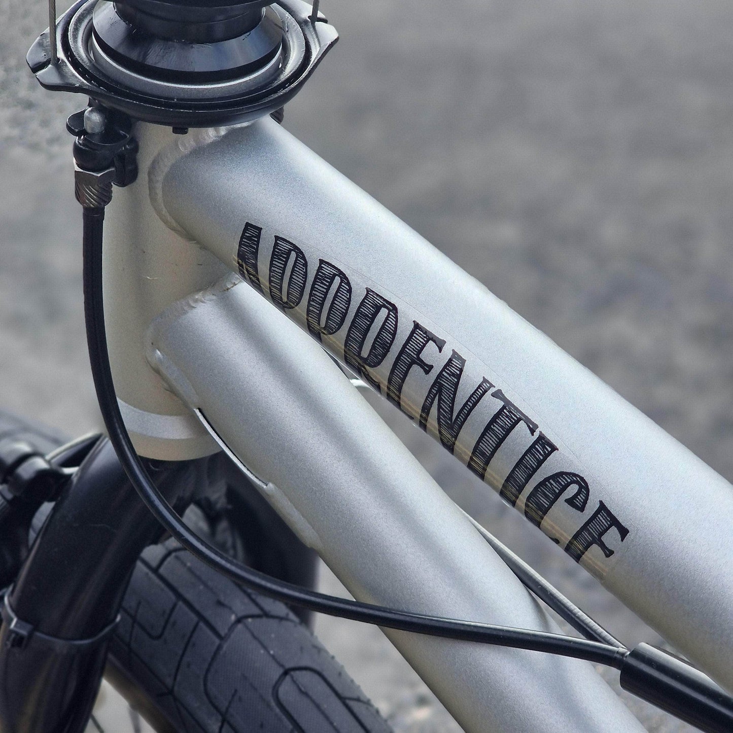 Colony BMX Flatland Matte Apple Silver / 18.9 Colony Apprentice 18.9" TT Flatland Bike Matte Apple Silver