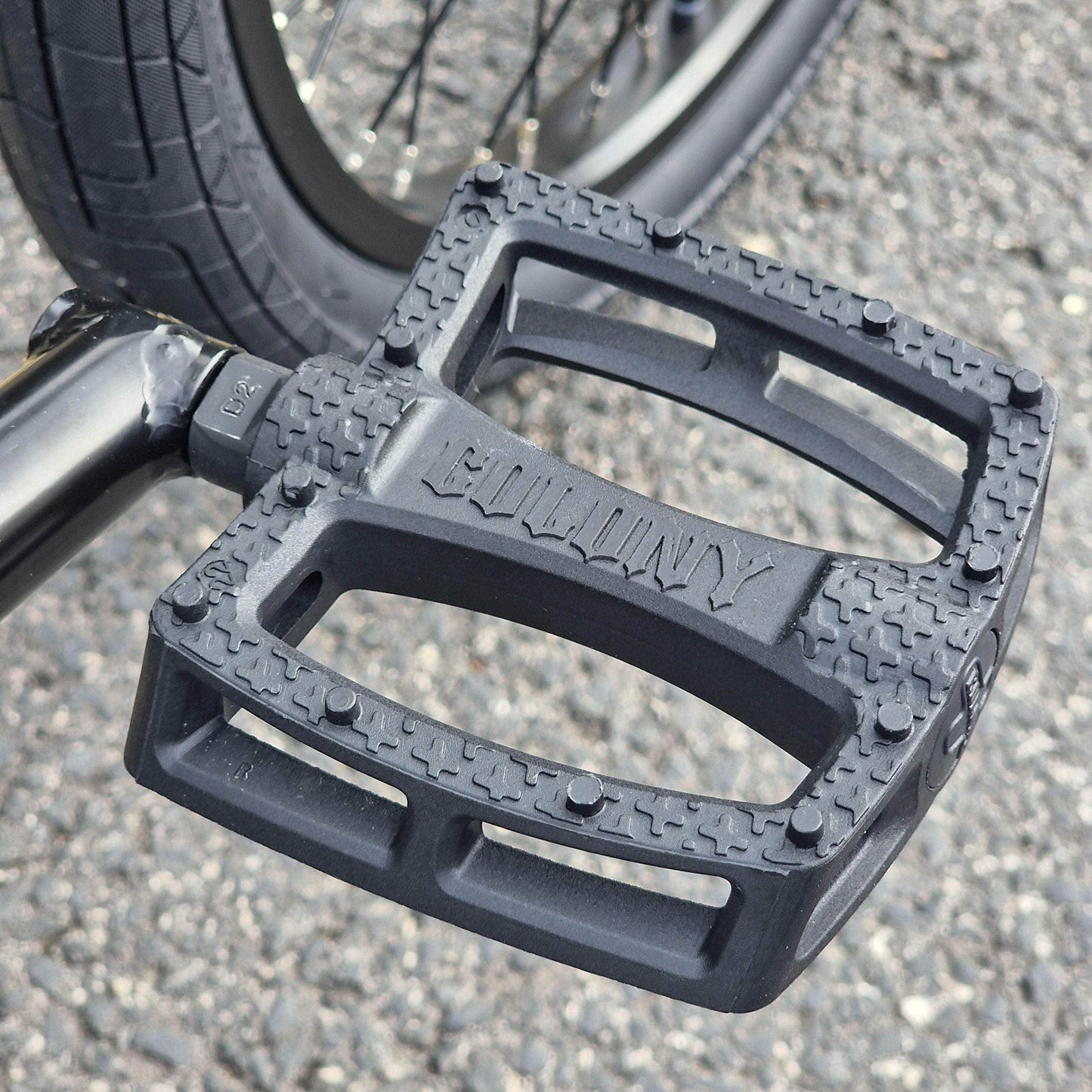 Colony BMX Flatland Matte Apple Silver / 18.9 Colony Apprentice 18.9" TT Flatland Bike Matte Apple Silver