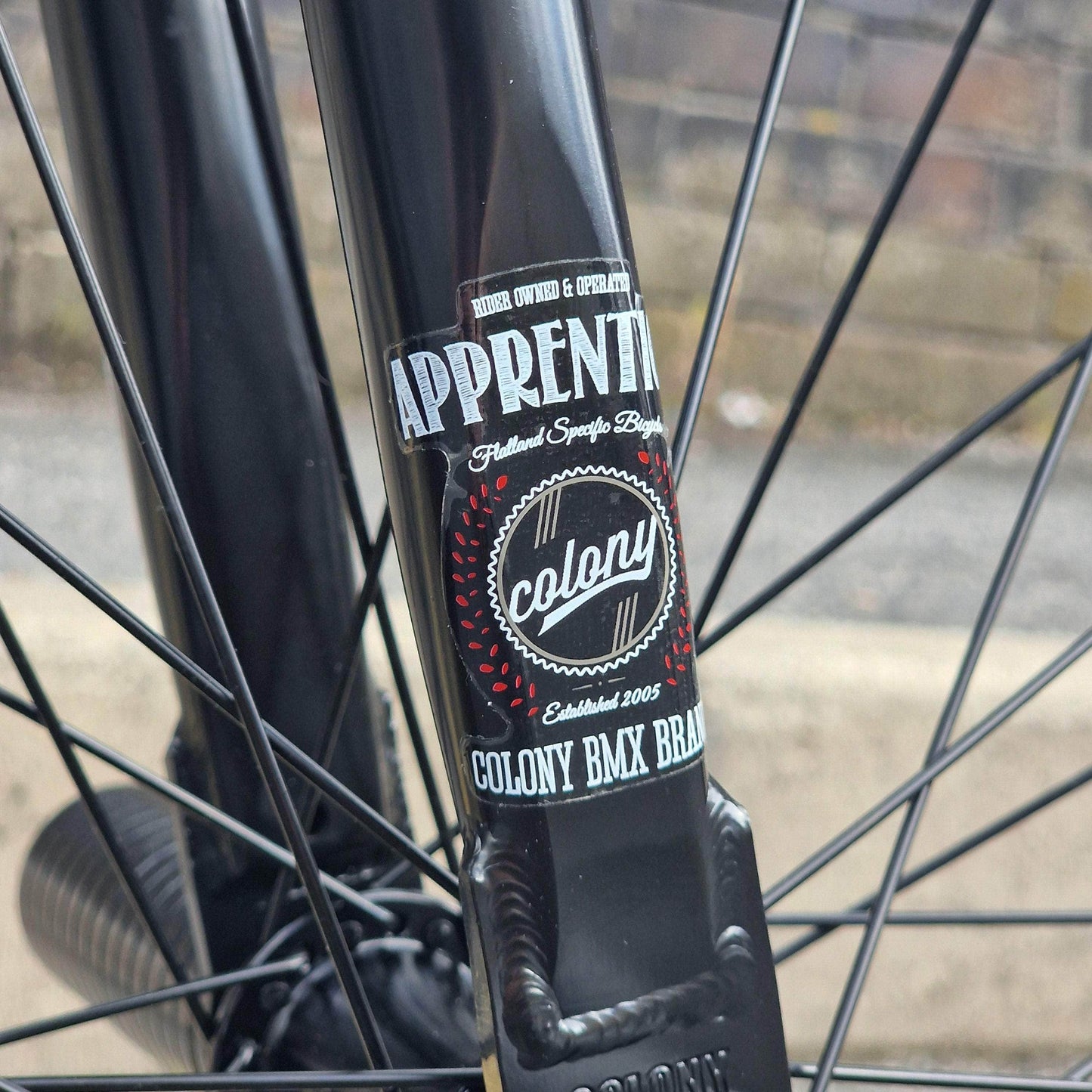 Colony BMX Flatland Matte Apple Silver / 18.9 Colony Apprentice 18.9" TT Flatland Bike Matte Apple Silver