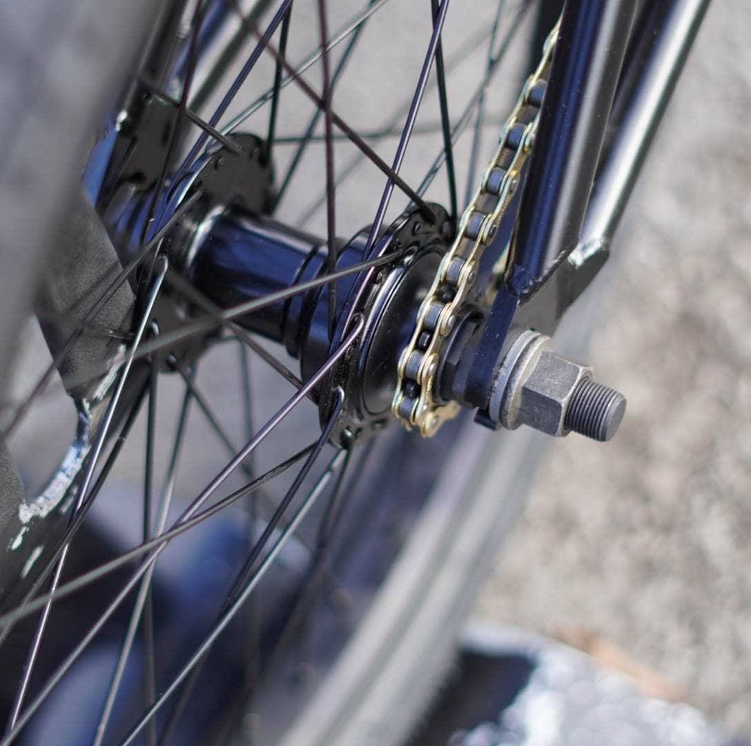 Colony BMX Bikes Black/Oil Slick Colony Cadet 18 Inch Custom Bike Black / Oil Slick