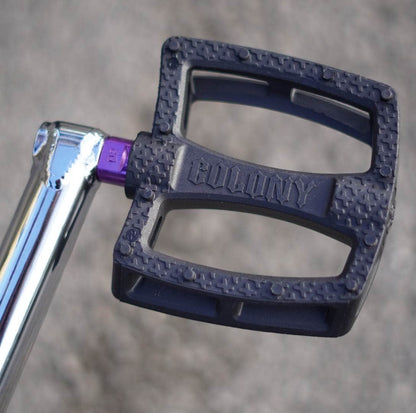 Colony BMX Bikes Black/Oil Slick Colony Cadet 18 Inch Custom Bike Black / Oil Slick