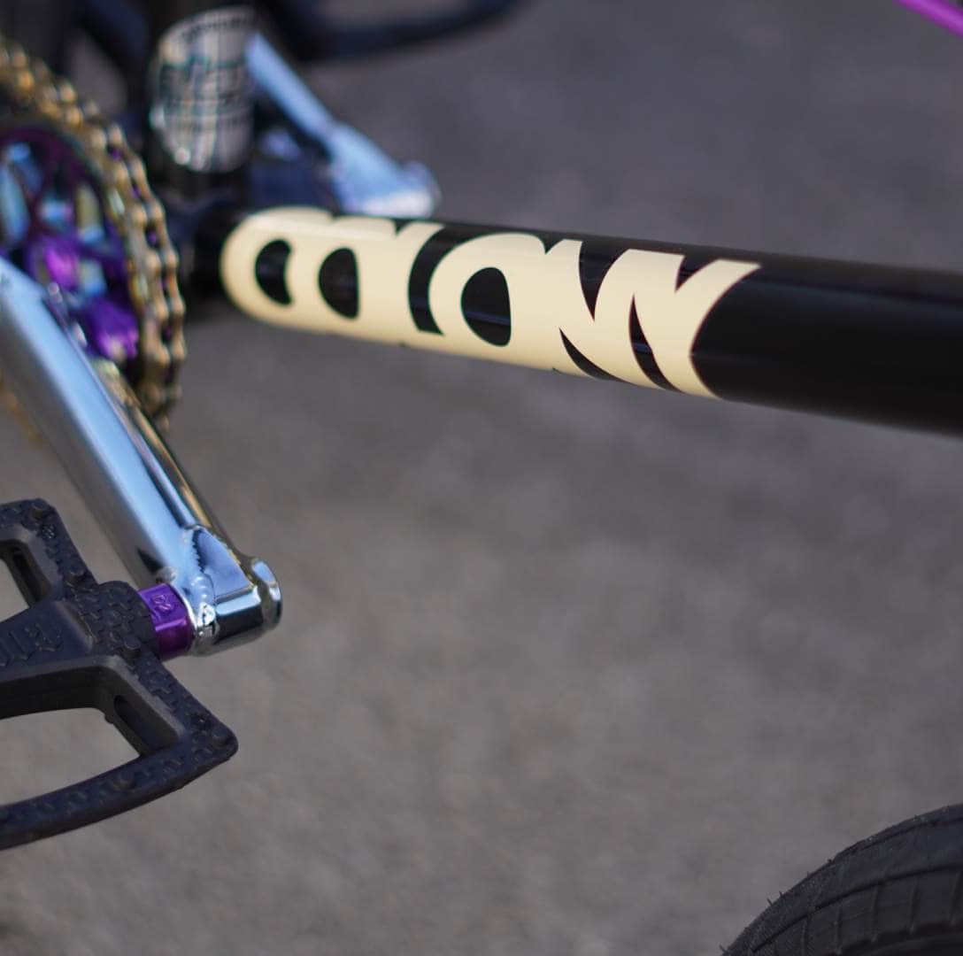 Colony BMX Bikes Black/Oil Slick Colony Cadet 18 Inch Custom Bike Black / Oil Slick
