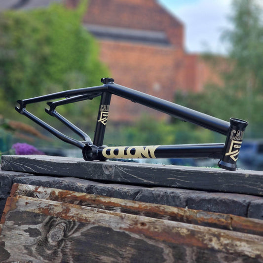 Colony BMX Parts Black / 18 Colony Cadet 18 Inch Frame Black