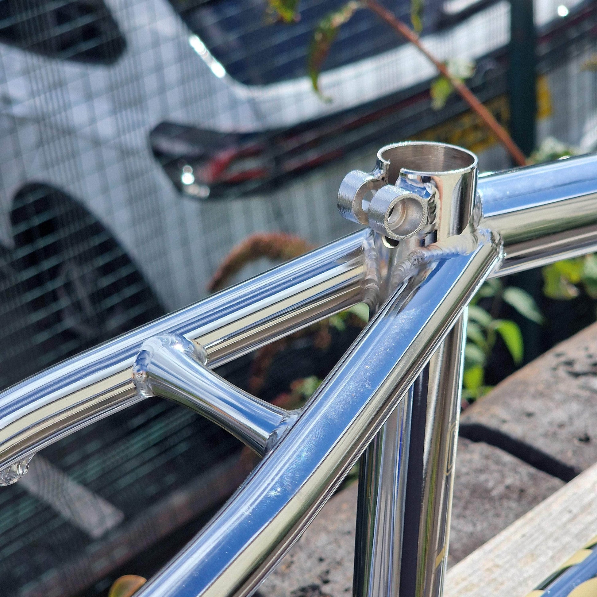 Colony BMX Parts Chrome / 18 Colony Cadet 18 Inch Frame Chrome