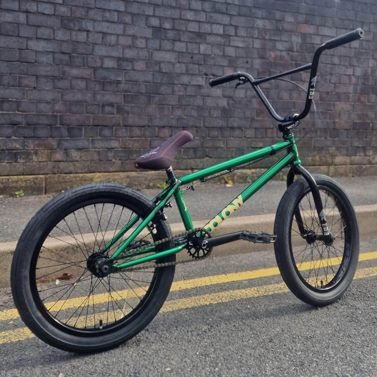 Colony BMX Bikes Clear Moss Green / 21 Colony Cadet Elite 21" TT Bike Clear Moss Green