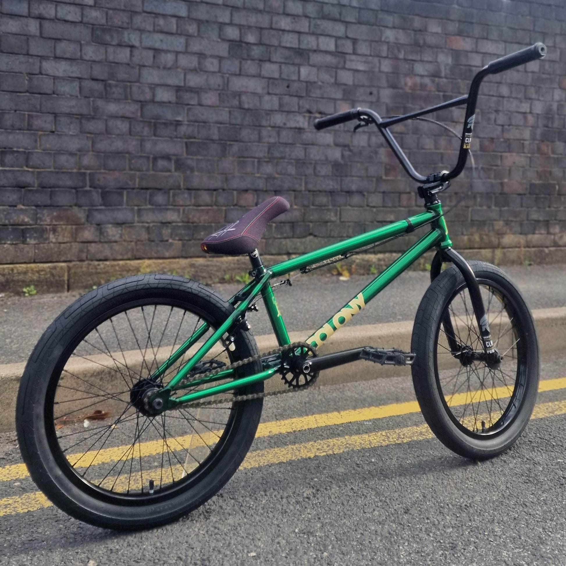 Colony BMX Bikes Clear Moss Green / 21 Colony Cadet Elite 21" TT Bike Clear Moss Green